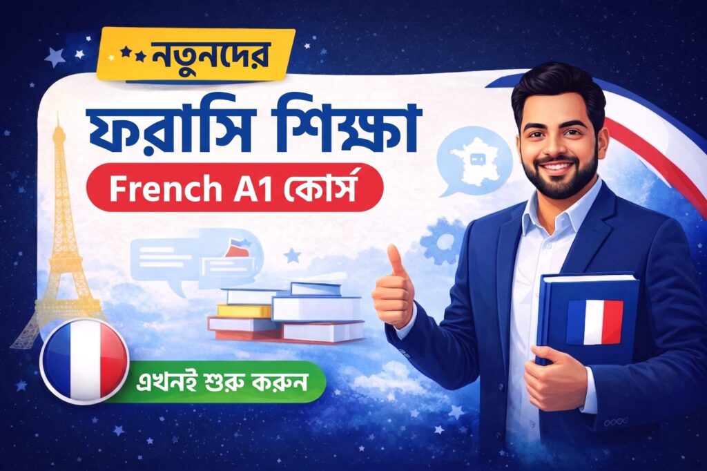 নতুনদের ফরাসি শিক্ষা French A1 কোর্স